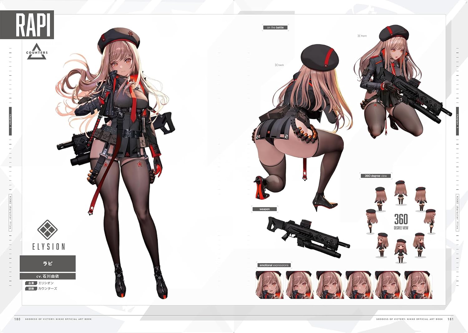 Goddess of Victory NIKKE Official Art Book