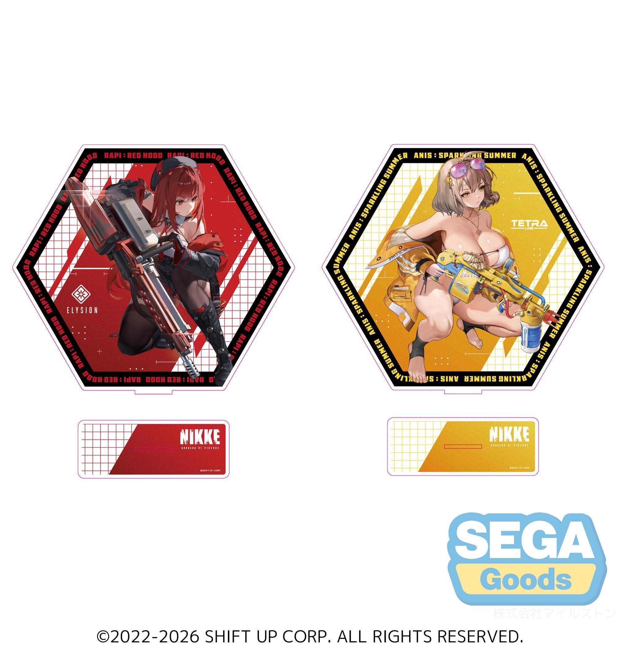 Goddess of Victory Nikke - Double Sided Big Acrylic Stand Vol.1 (2 Types) [Pre-Order Jun 2026]