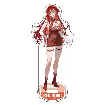 Goddess of Victory Nikke Taito - Spring Colors Acrylic Stand Red Hood