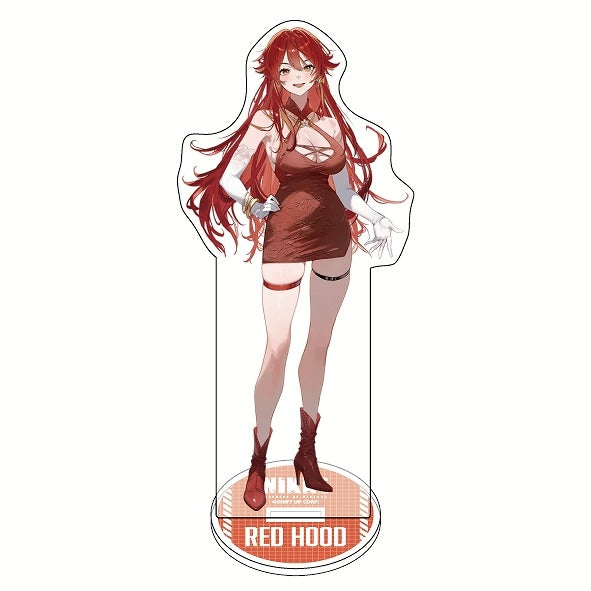 Goddess of Victory Nikke Taito - Spring Colors Acrylic Stand Red Hood