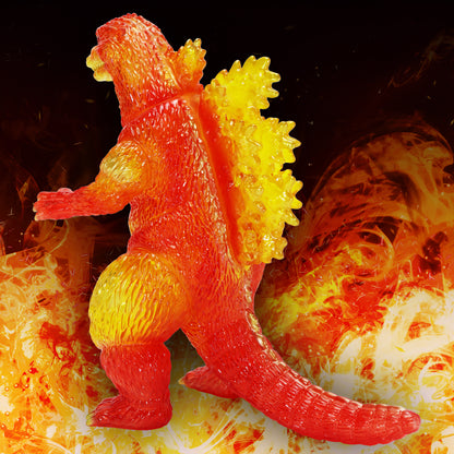 Godzilla Big Retro Soft Vinyl Series - Godzilla vs. Destoroyah Burning Clear Ver. [Pre-Order Mar 2026]