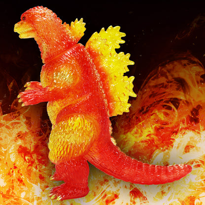 Godzilla Big Retro Soft Vinyl Series - Godzilla vs. Destoroyah Burning Clear Ver. [Pre-Order Mar 2026]