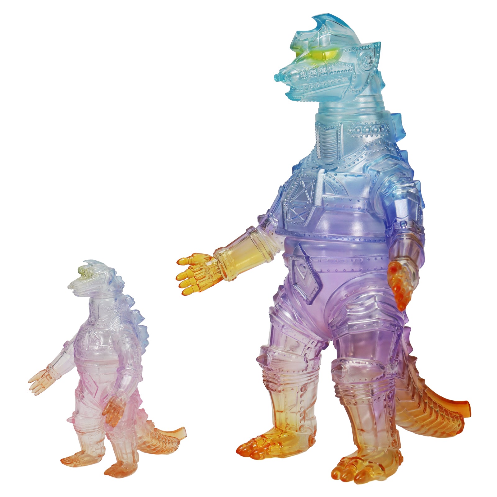 Godzilla Big Retro Soft Vinyl Series Mechagodzilla Figure - Appaerance Image Clear Ver. [Pre-Order Sep 2026]