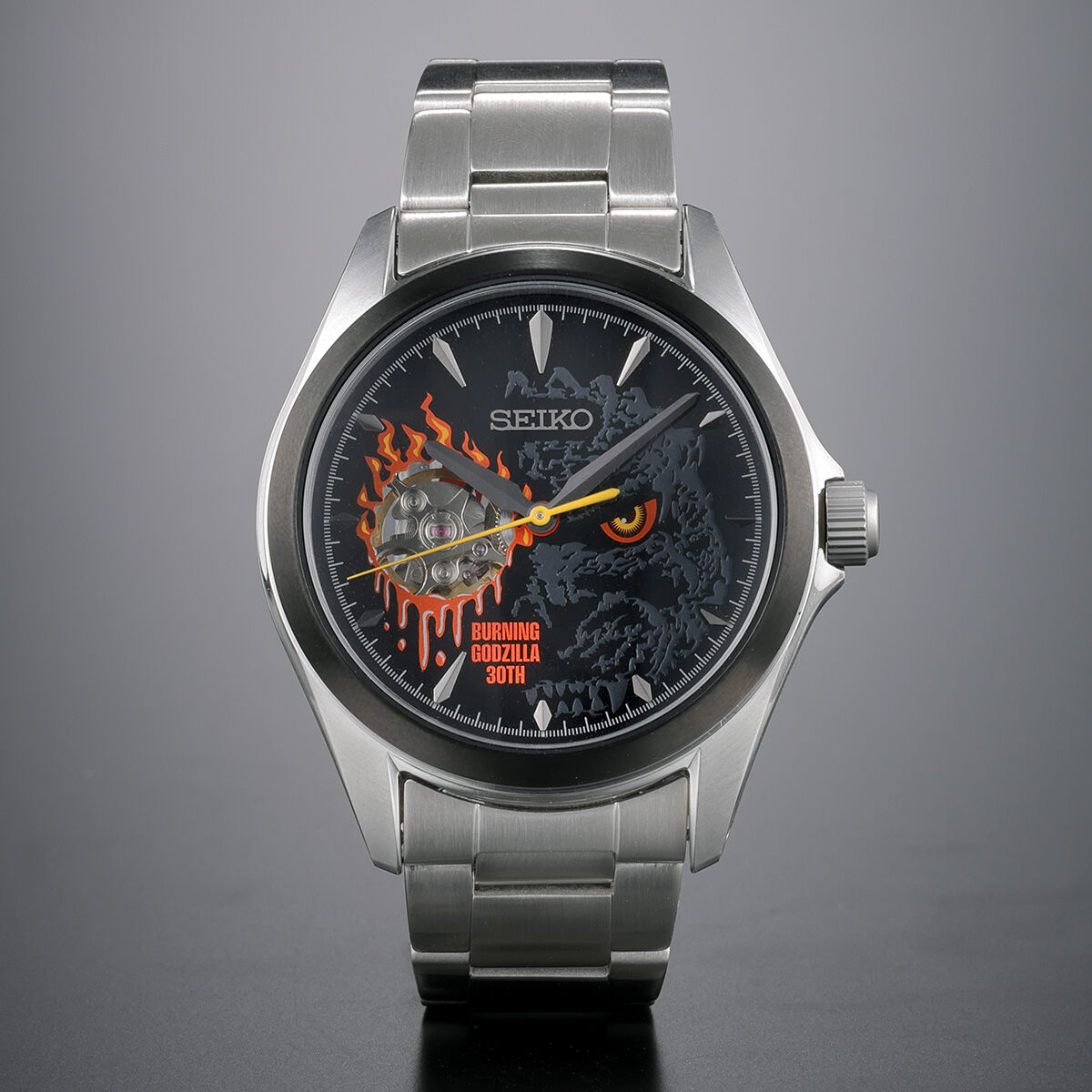 Godzilla x Seiko Watch - Burning Godzilla 30th Anniversary Watch