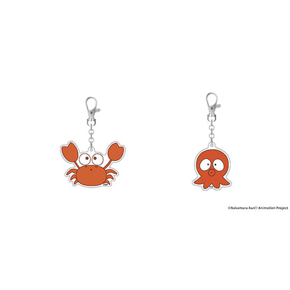 Go for It, Nakamura! - Crab & Octopus Acrylic Keychain Set [Pre-Order Mar 2027]