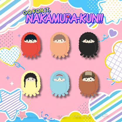 Go for It, Nakamura! - Kurumi Tapinui Complete Set of 6 Types [Pre-Order Early Dec 2026]