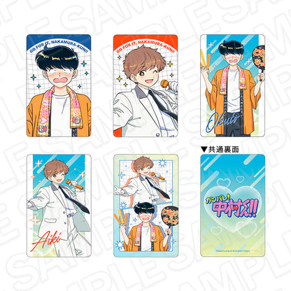 Go for It, Nakamura! - The Chara Pop-up Collection Card Otaku and Idol Ver. Complete Set of 5