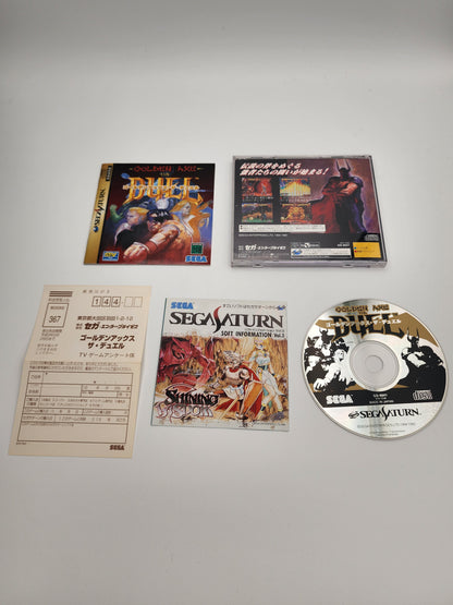 [USED JAPAN] Golden Axe : The Duel Saturn