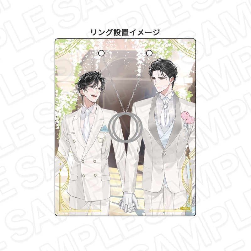 Grandmaster of Demonic Cultivation - The Wedding Vow Acrylic Card with Pairing Ring [Pre-Order Sep 2026]