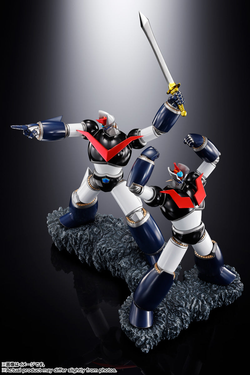 Grendizer (UFO Robot Grendizer) Figuarts Zero Metallique Figure  - Double Mazinger: Mazinger Z & Great Mazinger Complete Set of 2 [Pre-Order Nov 2026]
