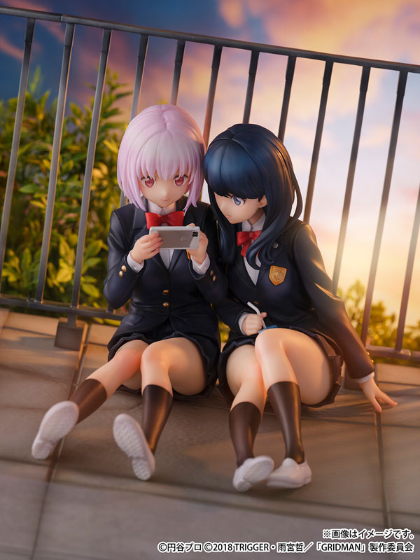 Gridman Universe (SSSS.Gridman) 1/7 Scale Figure - Rikka Takarada & Akane Shinjo