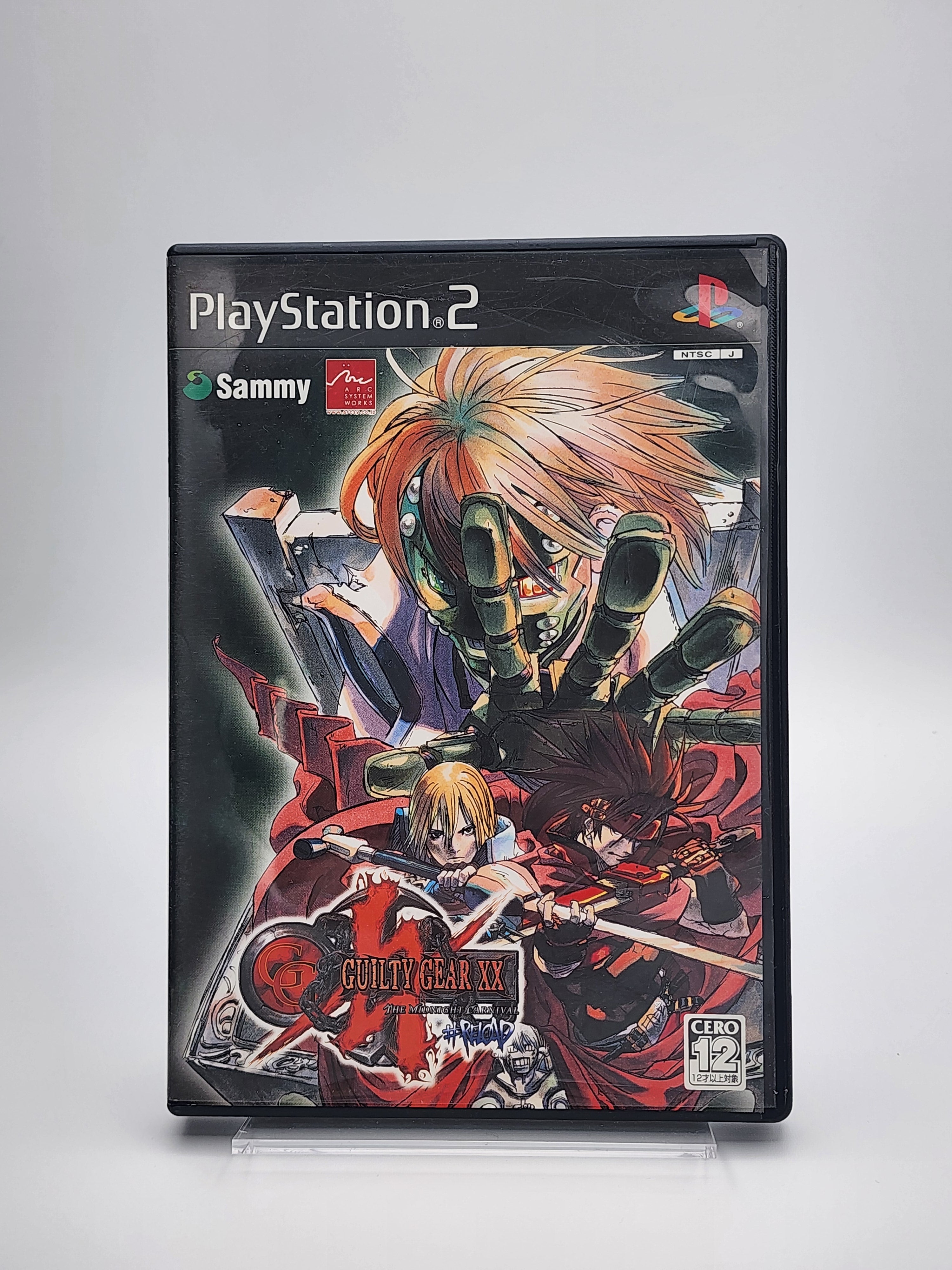 [USED JAPAN] Guilty Gear XX - Midnight Carnival #Reload PS2  [GGMCR2]