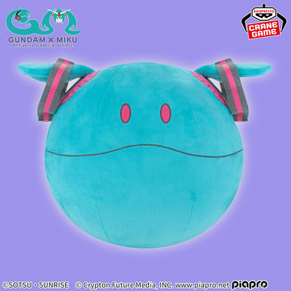Gundam 45th Anniversary × Hatsune Miku - Super Mofugu Cuddly Plush [Pre-Order Mar 2026]