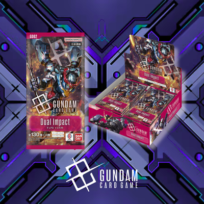 Mobile Suit Gundam Gundam Card Game - Booster Pack Dual Impact [GD02] [Box] [Pre-Order Feb 2026]