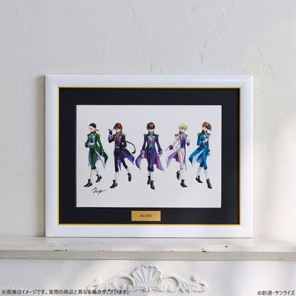 Gundam New Mobile Report Gundam Wing - DVD Collection Illustration Framed Art (6 Types) [Pre-Order Mar 2026]