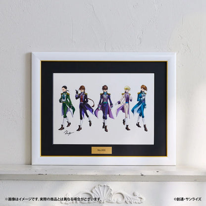 Gundam New Mobile Report Gundam Wing - DVD Collection Illustration Framed Art (6 Types) [Pre-Order Mar 2026]