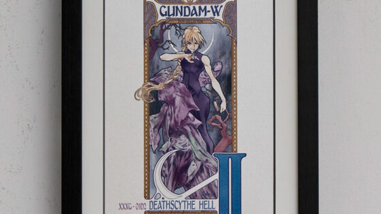 Gundam New Mobile Report Gundam Wing - DVD Collection Illustration