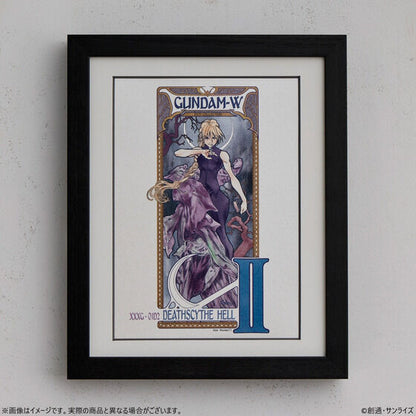 Gundam New Mobile Report Gundam Wing - DVD Collection Illustration Framed Art (6 Types) [Pre-Order Mar 2026]