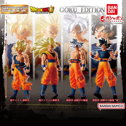HG Dragon Ball 01 GOKU EDITION - COMPLETE SET 4 pcs