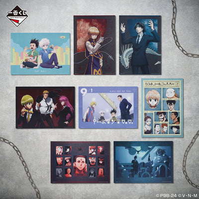 Hunter×Hunter Ichiban Kuji - Revenge Of Scarlet - H Prize - Visual Board Full Set 8 Pcs