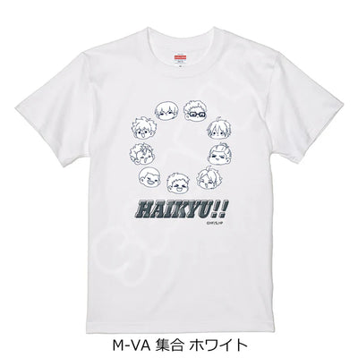 Haikyu!! - 8th Edition T-Shirt M-VA Group White [Pre-Order Apr 2026]