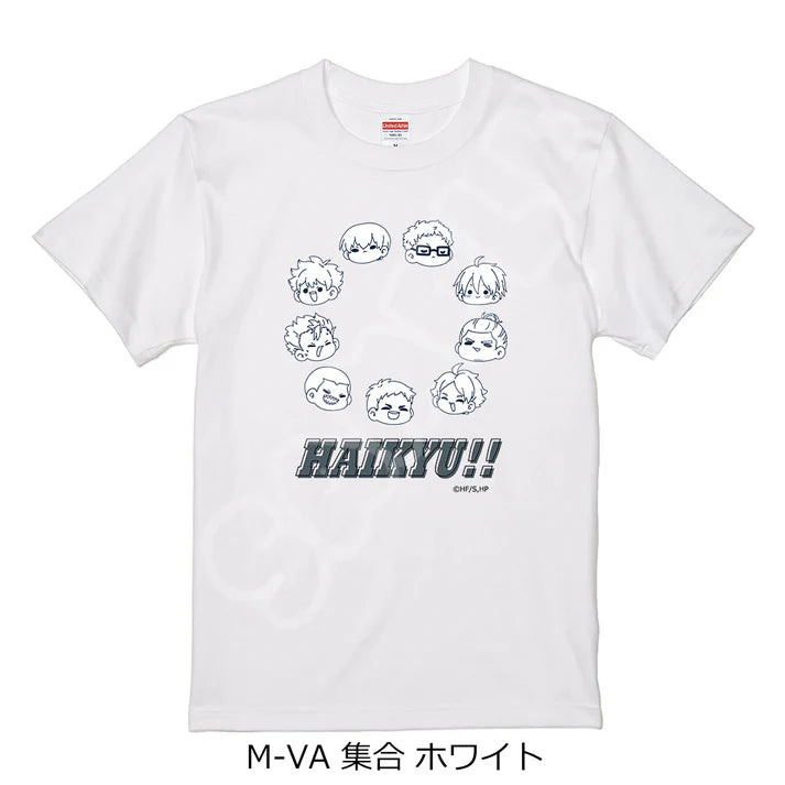 Haikyu!! - 8th Edition T-Shirt M-VA Group White [Pre-Order Apr 2026]
