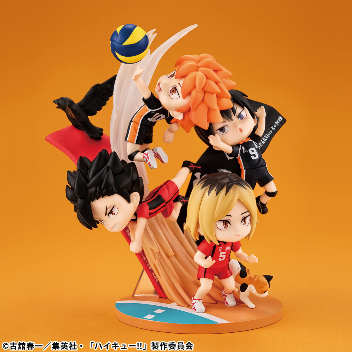 Haikyu!! FigUnity - Hinata Shoyo, Kageyama Tobio, Kozume Kenma, and Kuroo Tetsuro [Pre-Order Jul 2026]
