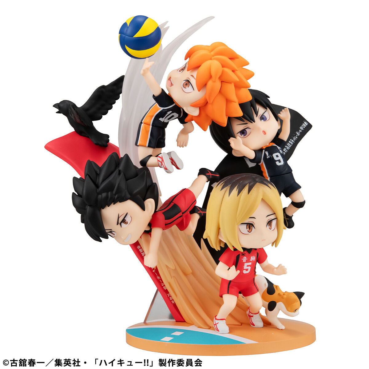 Haikyu!! FigUnity - Hinata Shoyo, Kageyama Tobio, Kozume Kenma, and Kuroo Tetsuro [Pre-Order Jul 2026]
