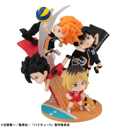 Haikyu!! FigUnity - Hinata Shoyo, Kageyama Tobio, Kozume Kenma, and Kuroo Tetsuro [Pre-Order Jul 2026]