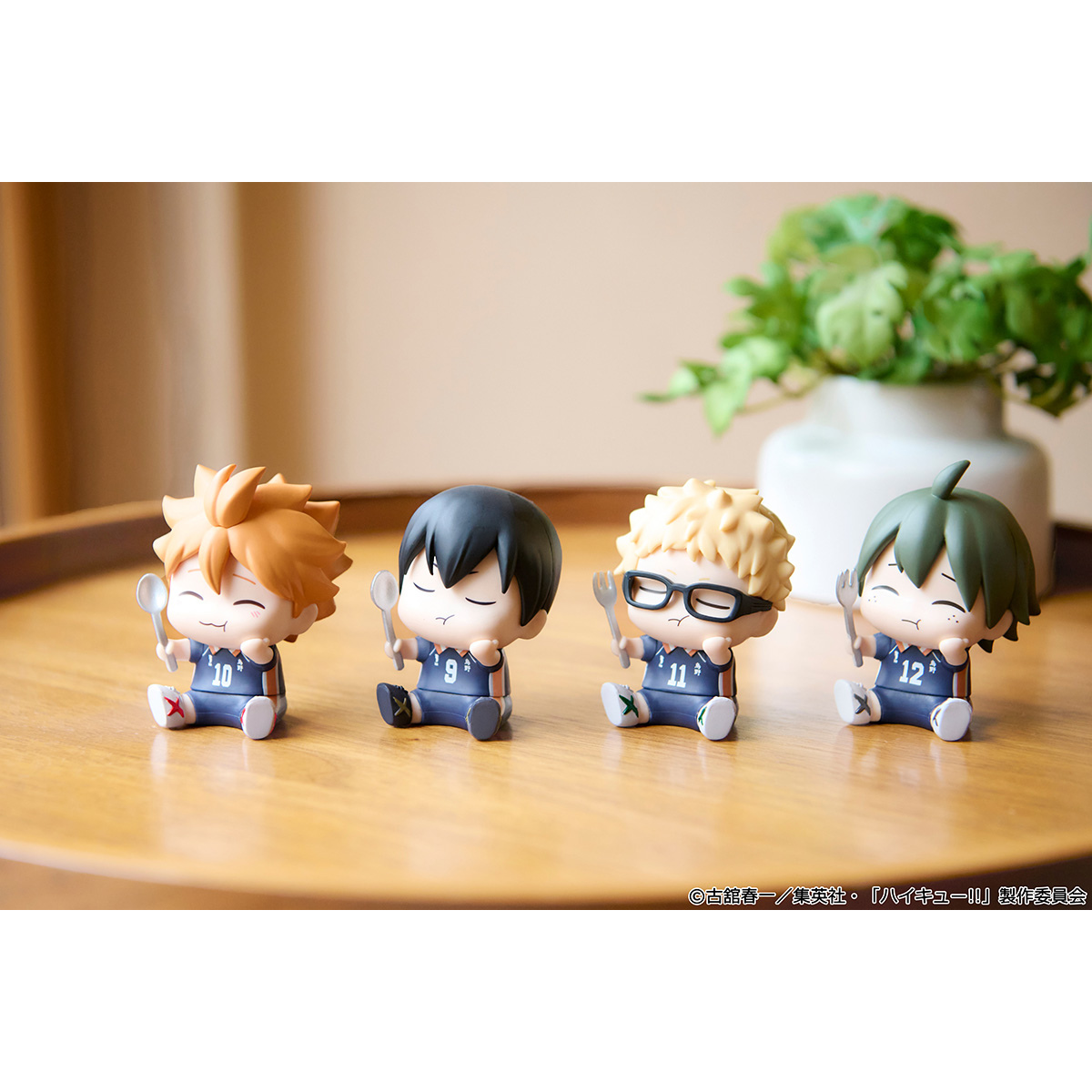 Haikyu!! Happy Figure - Volume 1 Complete Set of 4 Types