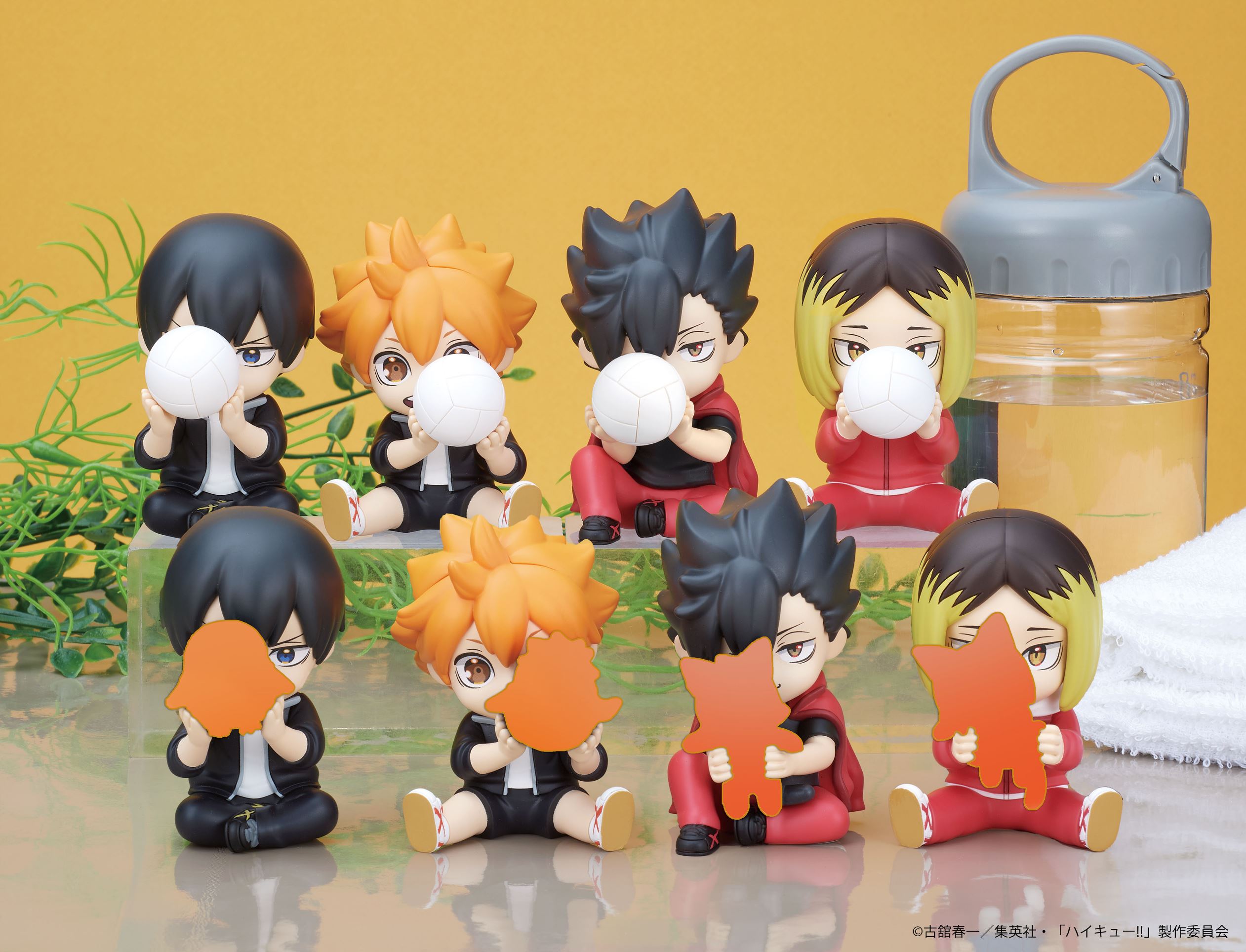 Haikyu!! PERIHAPI! - Hide & Seek (Haikyuu!! Karasuno/Nekoma) Set of 8 Types [Random] [Pre-Order Oct 2026]