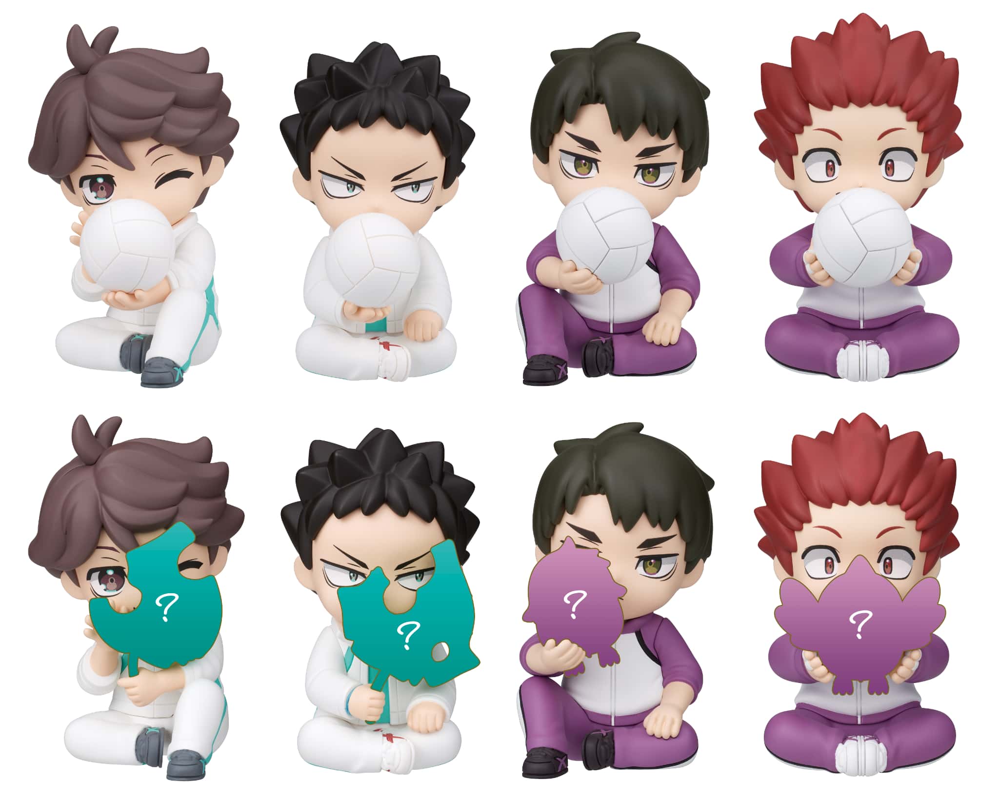 Haikyu!! PERIHAPI! - Hide & Seek (Kakurenbo Aoba Johsai & Shiratorizawa Gakuen) Set of 8 Types [Random] [Pre-Order Oct 2026]