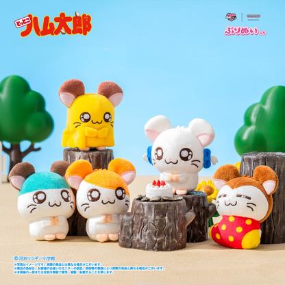 Hamtaro Purinui Petit Plush - Complete Set of 5 Types [Pre-Order Nov 2026]