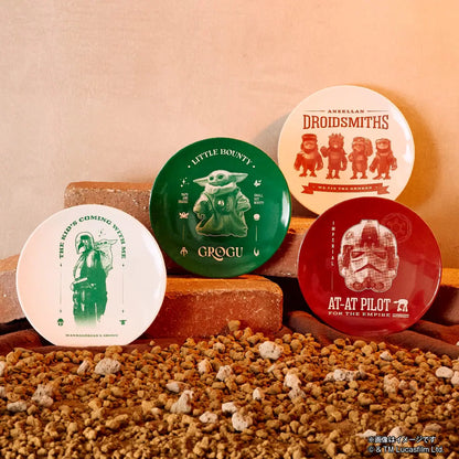 Happy Kuji Star Wars The Mandalorian and Grogu - E Prize Plate Complete Set of 4 Types