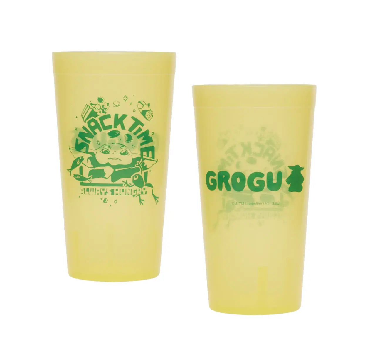 Happy Kuji Star Wars The Mandalorian and Grogu - F Prize Tumbler Complete Set of 4 Types