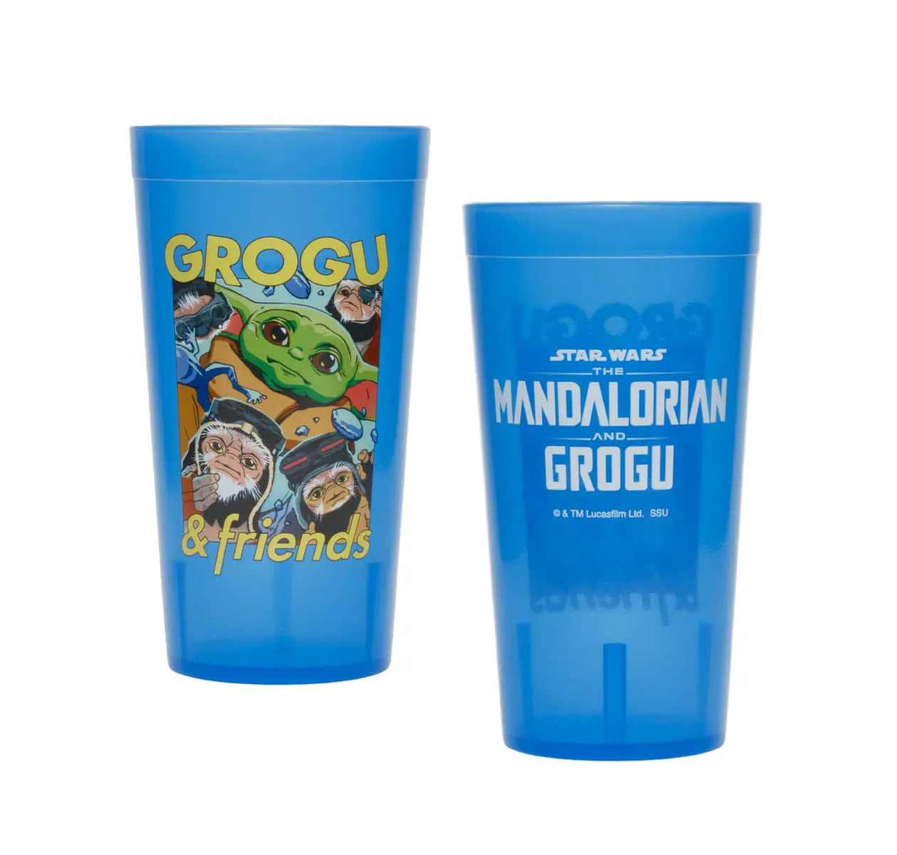 Happy Kuji Star Wars The Mandalorian and Grogu - F Prize Tumbler Complete Set of 4 Types