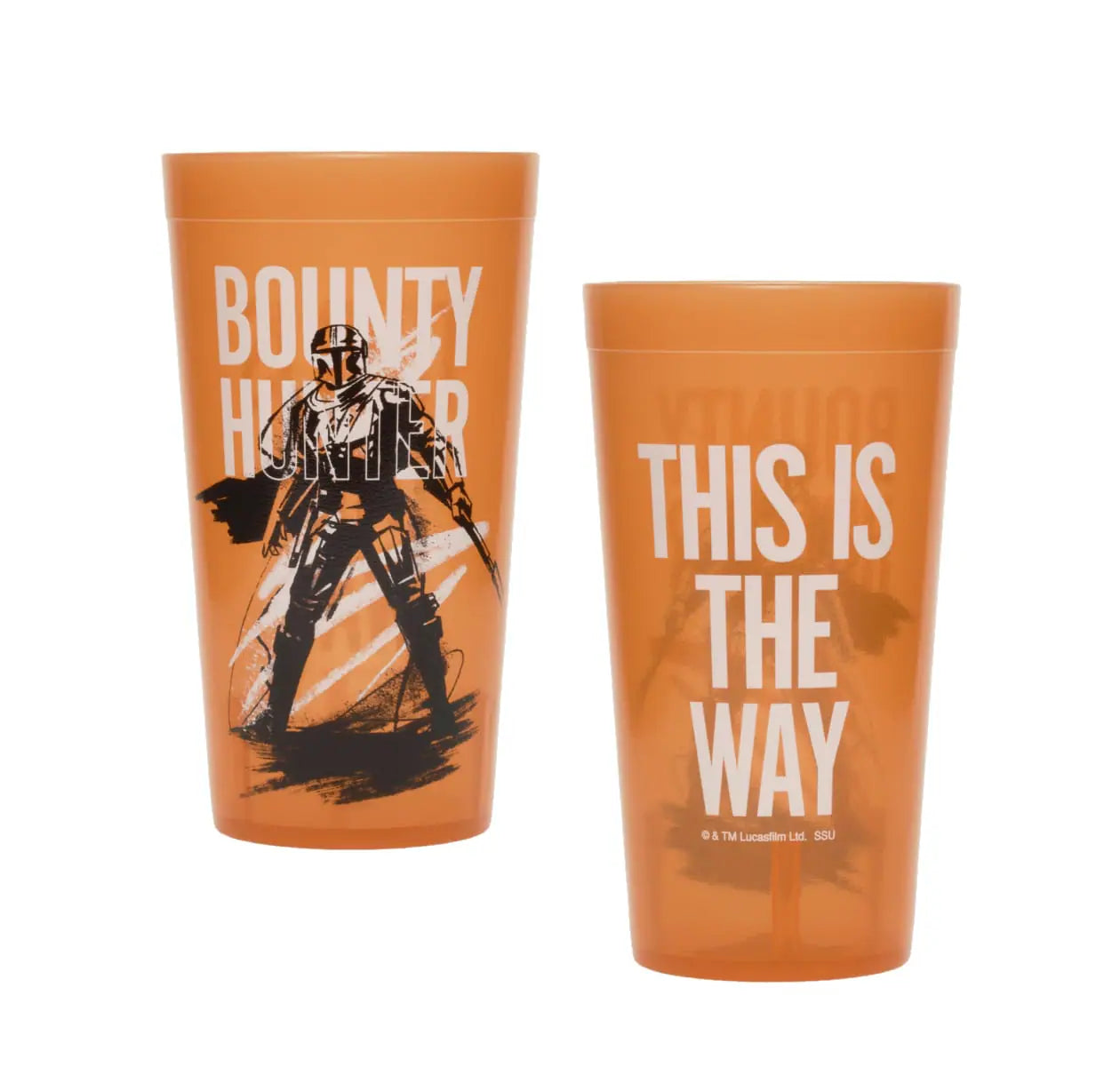 Happy Kuji Star Wars The Mandalorian and Grogu - F Prize Tumbler Complete Set of 4 Types