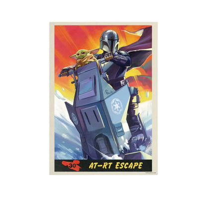 Happy Kuji Star Wars The Mandalorian and Grogu - H Prize Poster Complete Set of 10 Types