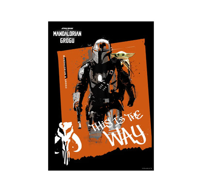 Happy Kuji Star Wars The Mandalorian and Grogu - H Prize Poster Complete Set of 10 Types