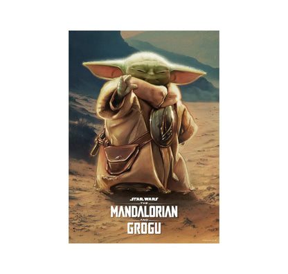 Happy Kuji Star Wars The Mandalorian and Grogu - H Prize Poster Complete Set of 10 Types