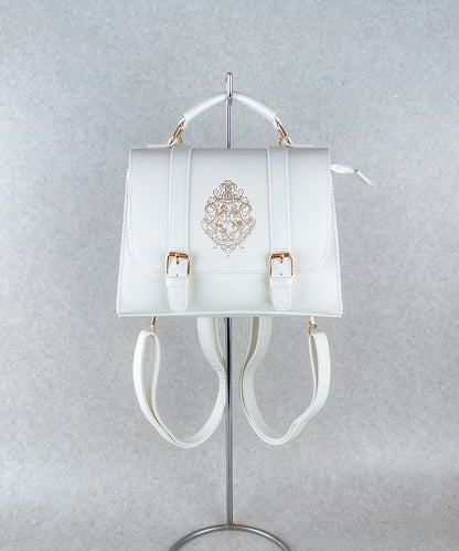 Harry Potter - Hogwarts Logo Mini Satchel White