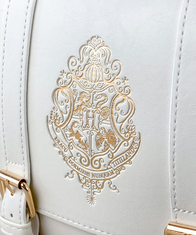 Harry Potter - Hogwarts Logo Mini Satchel White
