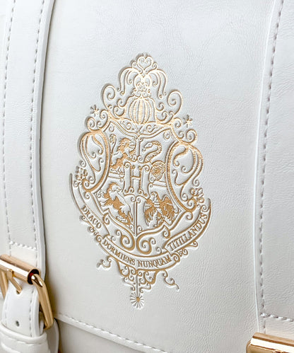 Harry Potter - Hogwarts Logo Mini Satchel White
