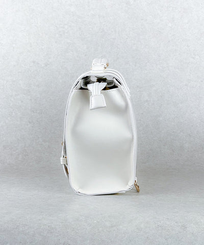 Harry Potter - Hogwarts Logo Mini Satchel White
