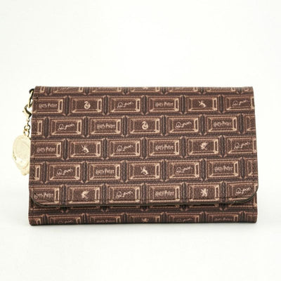 Harry Potter x Q-pot Collection - Hogwarts Chocolate Short Wallet