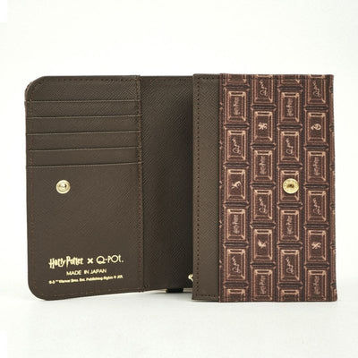 Harry Potter x Q-pot Collection - Hogwarts Chocolate Short Wallet
