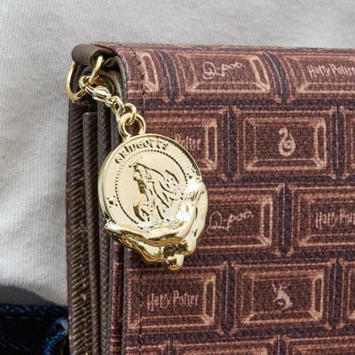 Harry Potter x Q-pot Collection - Hogwarts Chocolate Short Wallet