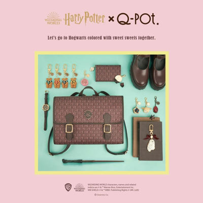 Harry Potter x Q-pot Collection - Hogwarts Chocolate Short Wallet