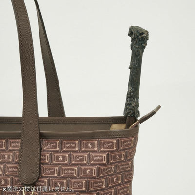 Harry Potter x Q-pot Collection - Hogwarts Chocolate Zip Tote Bag