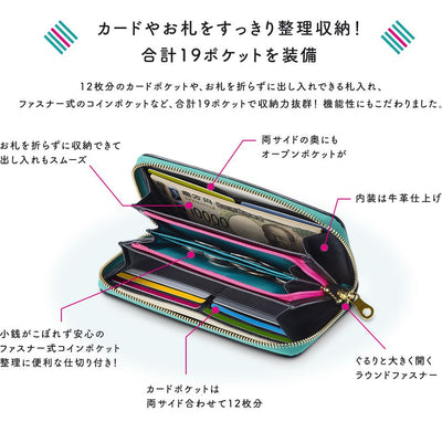 Hatsune Miku - Edo Inden Long Wallet Hatsune Miku Model